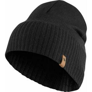 Fjällräven Merino Lite Hat Black Čiapka vyobraziť