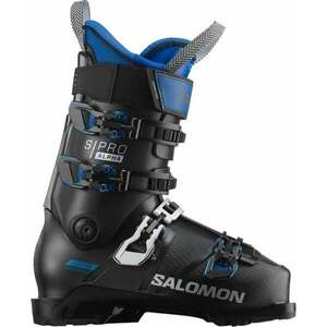 Salomon S/Pro Alpha 120 EL Black/Race Blue 28/28, 5 Zjazdové lyžiarky vyobraziť