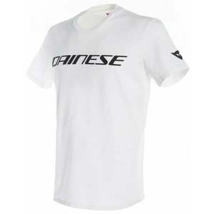 Dainese T-Shirt White/Black XS Tričko vyobraziť