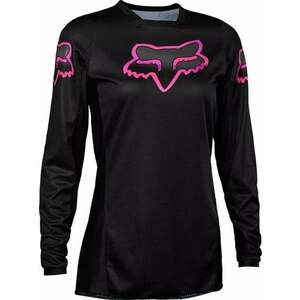 FOX 180 Blackout Womens Jersey Black/Pink M Motokrosový dres vyobraziť