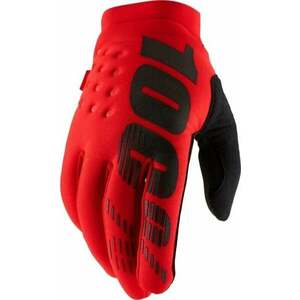 100% Brisker Gloves Red 2XL Cyklistické rukavice vyobraziť