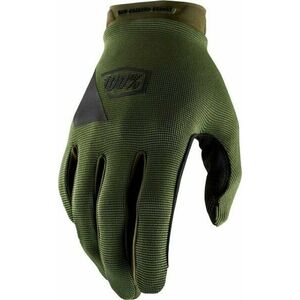 100% Ridecamp Gloves Army Green/Black M Cyklistické rukavice vyobraziť