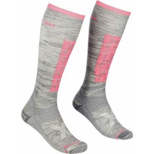 Ortovox Ski Compression Long Socks W Grey Blend 39-41 Lyžiarske ponožky vyobraziť