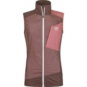 Ortovox Windbreaker Vest W Mountain Rose S Outdoorová vesta vyobraziť