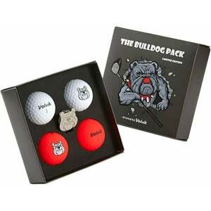 Volvik Bull Dog 4 Pack Golf Balls Plus Ball Marker vyobraziť