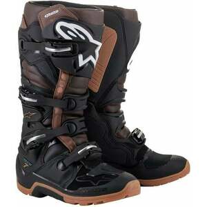 Alpinestars Tech 7 Enduro Boots Black/Dark Brown 48 Topánky vyobraziť