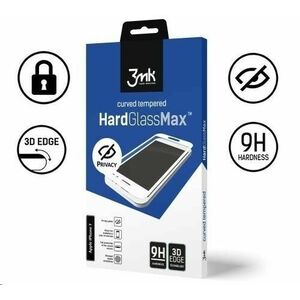 3mk tvrdené sklo HardGlass MAX Privacy pre Apple iPhone 11 Pro, čierna vyobraziť