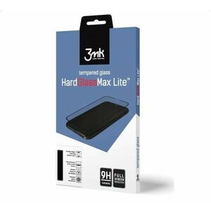 3mk tvrdené sklo HardGlass Max pre Apple iPhone 12/12 Pro, čierna vyobraziť
