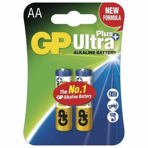 GP AA Ultra Plus, alkalická (LR6) - 2 ks vyobraziť