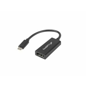 LANBERG USB-C(M) 3.1 na Displayport(F) adaptér kábel 15CM čierny vyobraziť