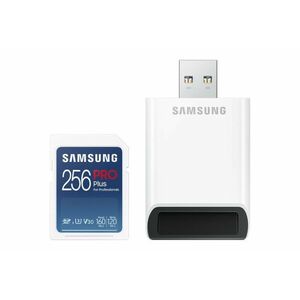 Samsung/SDXC/256GB/180MBps/USB 3.0/USB-A/Class 10/+ Adaptér vyobraziť