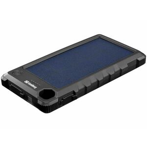 Sandberg Outdoor Solar Powerbank 10000 mAh, solárna nabíjačka, čierna vyobraziť