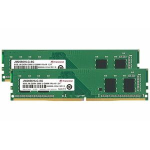 Transcend pamäť 16GB DDR4 2666 U-DIMM (JetRam) KIT (2x8GB) 1Rx16 CL19 vyobraziť