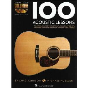 Hal Leonard Chad Johnson/Michael Mueller: 100 Acoustic Lessons Noty vyobraziť