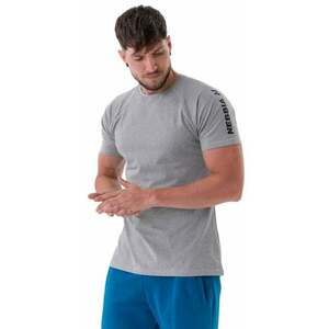 Nebbia Sporty Fit T-shirt Essentials Light Grey XL Fitness tričko vyobraziť