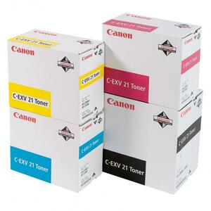 Canon originál toner C-EXV21 C, 0453B002, cyan, 14000str., 260g vyobraziť