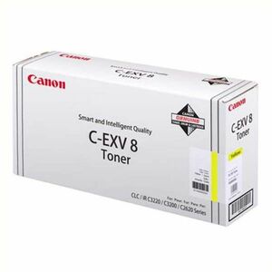 Canon originál toner C-EXV8 Y, 7626A002, yellow, 25000str. vyobraziť