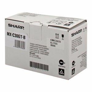Sharp originál toner MX-C30GTB, black, 6000str. vyobraziť