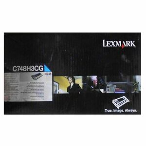 Lexmark originál toner C748H3CG, C748, cyan, 10000str. vyobraziť