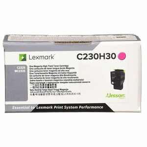 Lexmark originál toner C230H30, magenta, 2300str., high capacity vyobraziť