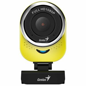 Genius Full HD Webkamera QCam 6000, 1920x1080, USB 2.0, žltá, Windows 7 a vyšší, FULL HD, 30 FPS vyobraziť