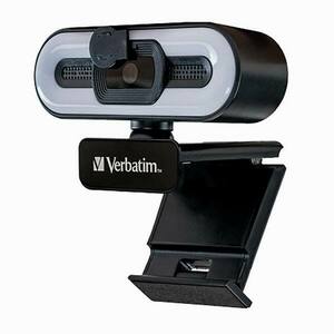 Verbatim Full HD Webkamera 2560x1440, 1920x1080, USB 2.0, čierna, Windows, Mac OS X, Linux kernel, Android Chrome, FULL HD, 30 FPS vyobraziť
