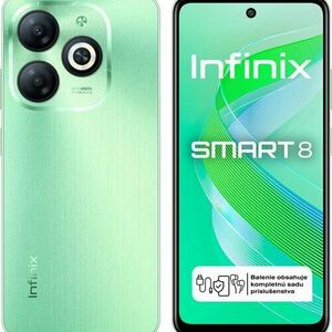 Infinix Smart 8 3GB/64GB Krištáľovo Zelená vyobraziť