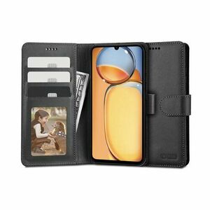 Puzdro Tech-Protect Wallet Book Xiaomi Redmi 13C/Poco C65 - čierne vyobraziť