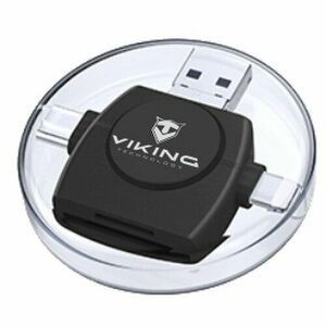 Čítačka pamäťových kariet VIKING V4 USB 3.0 4V1 Čierna vyobraziť