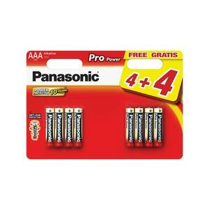 Batéria AAA (R03) alkalická PANASONIC Pro Power 8ks / blister vyobraziť