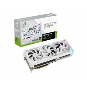 ASUS VGA NVIDIA GeForce RTX 4090 ROG STRIX WHITE OC 24G, 24G GDDR6X, 3xDP, 2xHDMI vyobraziť