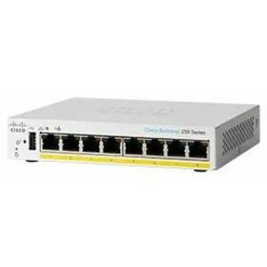 Cisco switch CBS250-8PP-D (8xGbE, 8xPoE+, 45W, fanless) vyobraziť