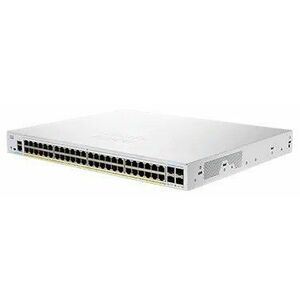 Cisco switch CBS350-48P-4G-EU (48xGbE, 4xSFP, 48xPoE+, 370W) - REFRESH vyobraziť