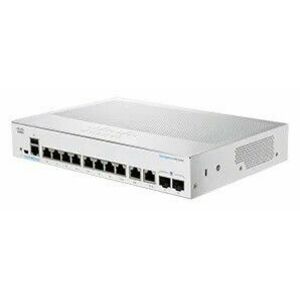 Cisco switch CBS350-8T-E-2G-EU (8xGbE, 2xGbE/SFP combo, fanless) - REFRESH vyobraziť
