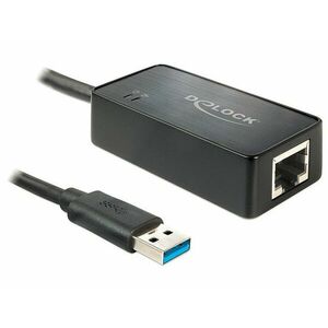 Delock Adaptér USB 3.0 > Gigabit LAN 10/100/1000 Mb/s vyobraziť