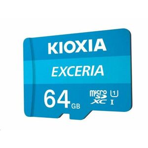 KIOXIA Exceria microSD karta 64GB M203, UHS-I U1 Class 10 vyobraziť