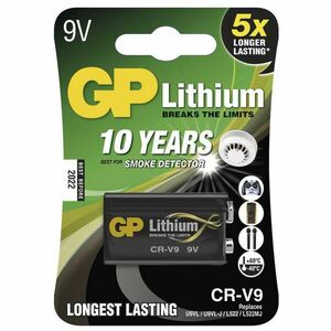 Lítiová Batéria GP CR-V9 9V - 1ks vyobraziť