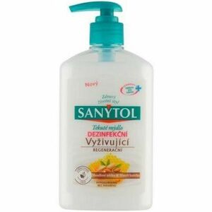 Mydlo tekuté Sanytol vyživujúce regeneračné mandľové mlieko a materská kašíčka 250ml vyobraziť