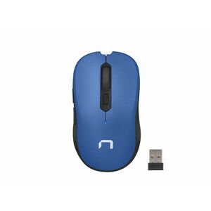 Natec optická myš ROBIN/Cestovná/Optická/1 600 DPI/Bezdrôtová USB/Modrá vyobraziť