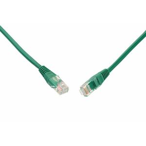 SOLARIX patch kábel CAT5E UTP PVC 5m zelený non-snag proof vyobraziť