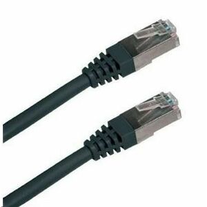 XtendLan patch kábel Cat5E, FTP - 1m, čierny (predaj po 10 ks) vyobraziť