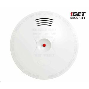 iGET SECURITY EP14 - Bezdrôtový senzor dymu pre alarm iGET SECURITY M5 vyobraziť
