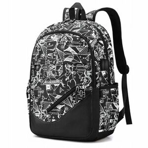 MG School Backpack batoh 35L, čierny vyobraziť