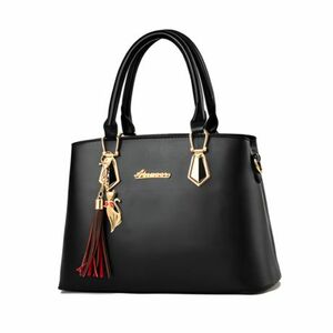 MG Elegant dámska kabelka 2v1, čierna vyobraziť