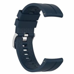 Samsung Galaxy Watch 3 45mm Silicone Cube remienok, Navy Blue vyobraziť