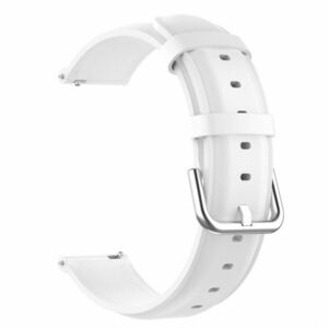 Huawei Watch 3 / 3 Pro Leather Lux remienok, white vyobraziť
