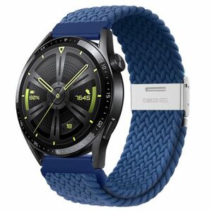 BStrap Elastic Nylon 2 remienok na Samsung Galaxy Watch 3 45mm, cold blue vyobraziť