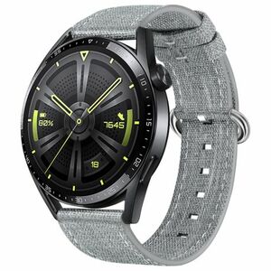 BStrap Denim remienok na Huawei Watch GT/GT2 46mm, gray (SSG031C0203) vyobraziť