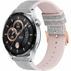 BStrap Glitter remienok na Samsung Galaxy Watch Active 2 40/44mm, silver (SSG032C01) vyobraziť