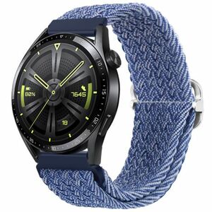 BStrap Braid Nylon remienok na Samsung Galaxy Watch 3 41mm, blue white (SSG034C0101) vyobraziť